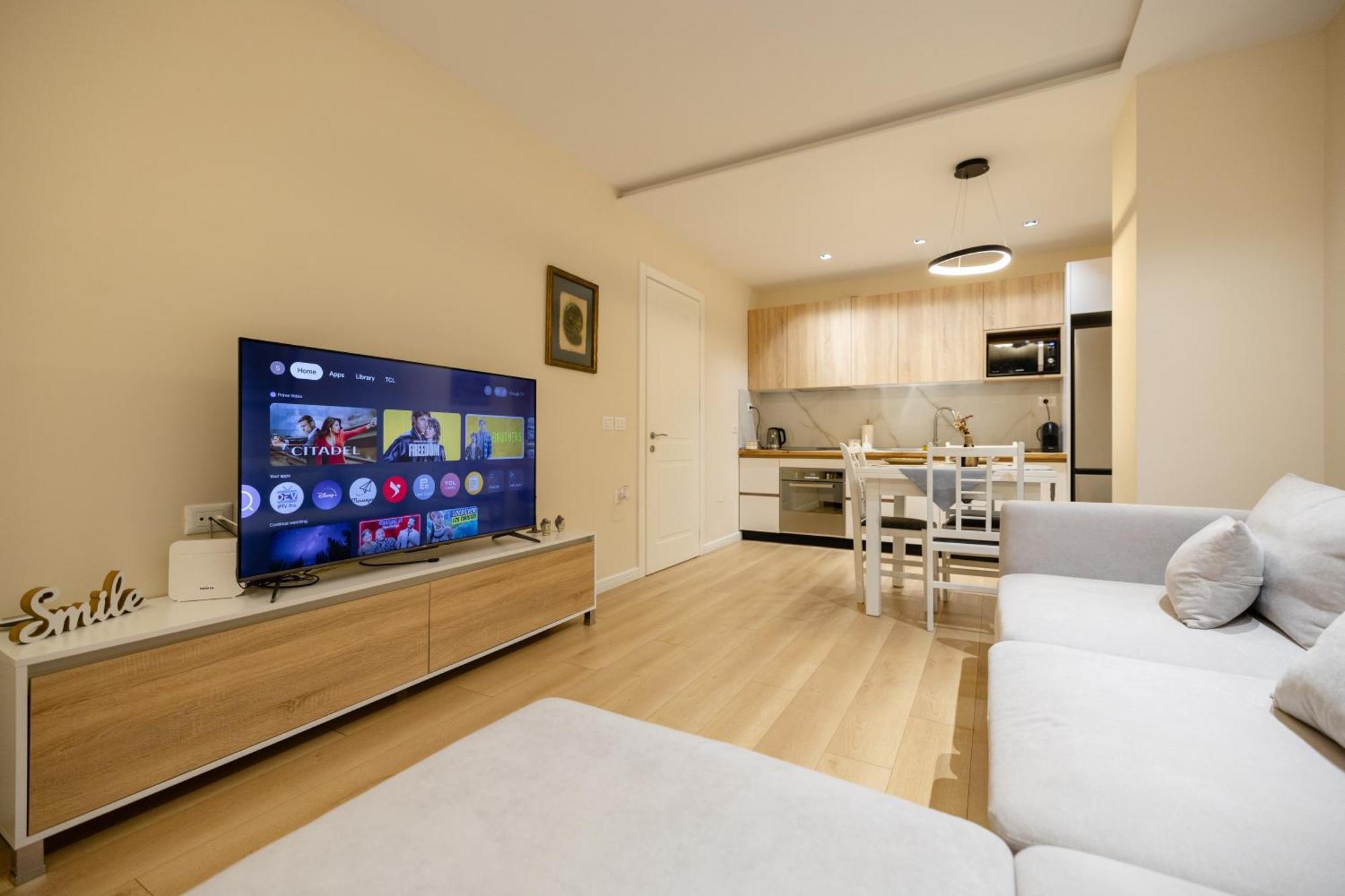 Luxury Center Observatori Apartment ติรานา ภายนอก รูปภาพ