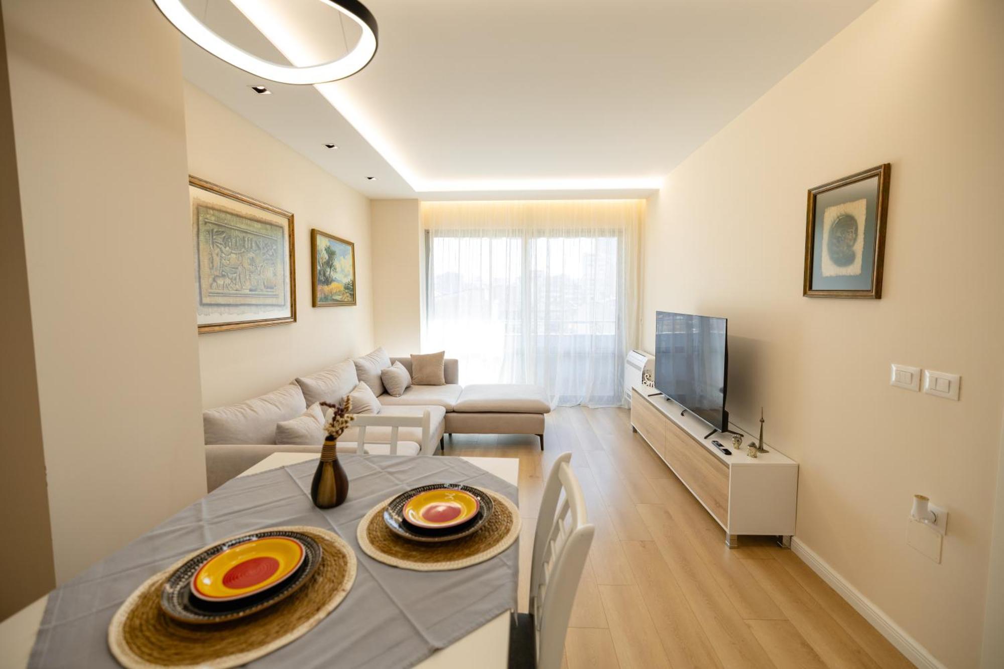 Luxury Center Observatori Apartment ติรานา ภายนอก รูปภาพ